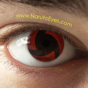 Itachi Mangekyou Sharingan Contacts Naruto Eyes