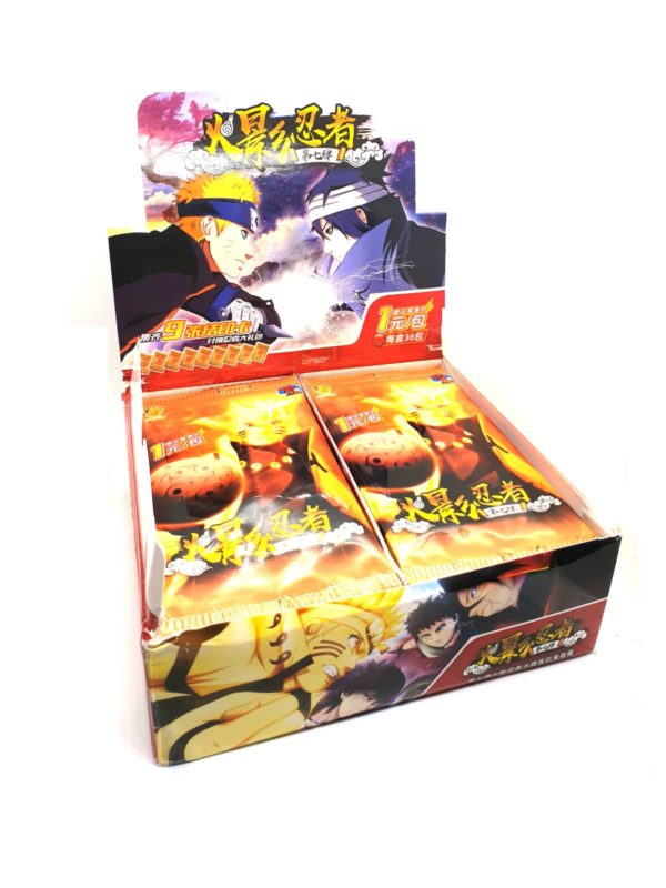 naruto sasuke booster packs